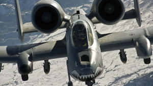 A 10 Warthog In Flight Wallpaper