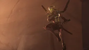 A 4k Ultra Hd Wallpaper Of Genji From Overwatch. Wallpaper