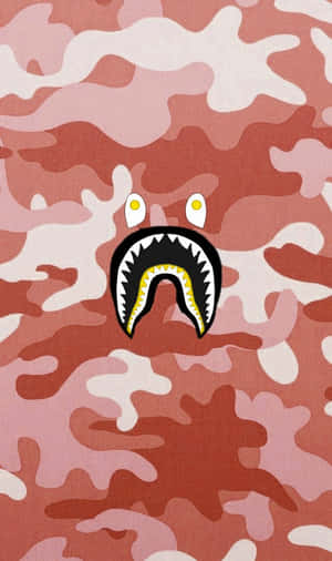 A Bathing Ape Shark Camo Pin Wallpaper