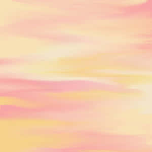 A Beautiful Abstract Painting With Shades Of Pastel Pink And Yellow Wallpaper