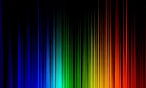 A Beautiful Black Rainbow Encircles The Sun. Wallpaper