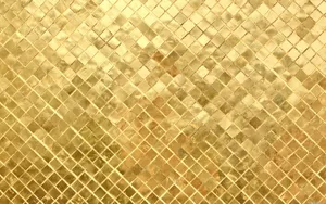 A Beautiful Glittering Golden Landscape Wallpaper
