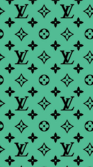 A Beautiful Louis Vuitton Pattern In All Its Detail Wallpaper