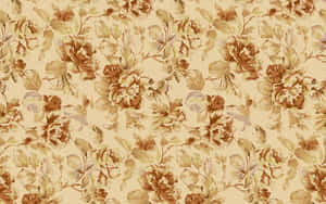 A Beautiful Vintage Flower Wallpaper