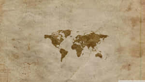 A Beautiful World Map Showing The Nations Of The World Wallpaper