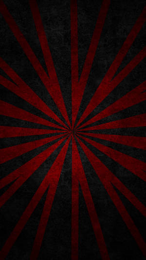 A Black And Red Background With A Red Sunburst Wallpaper