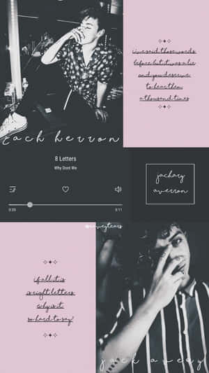 A Black And White Photo Of A Man With A Black Shirt Wallpaper