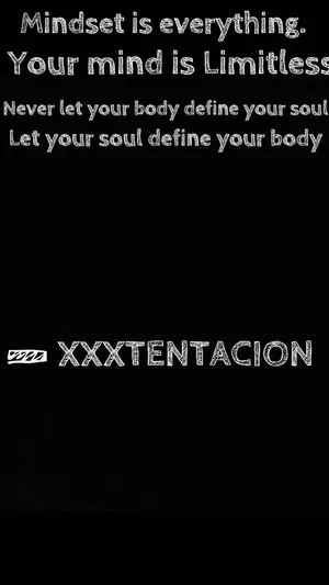 A Black And White Poster With The Words Mind Is Everything Wallpaper