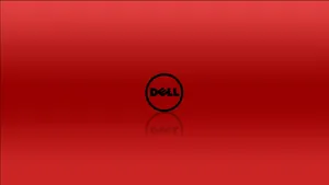 A Black Dell Hd Logo Wallpaper