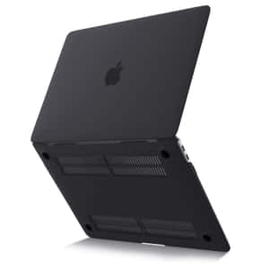 A Black Laptop With An Open Lid Wallpaper