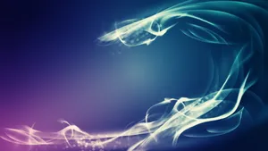 A Blue And Purple Background With Smoke Wallpaper