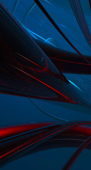 A Blue And Red Abstract Background Wallpaper