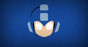 A Blue And White Sonic The Hedgehog With A Blue Head Wallpaper