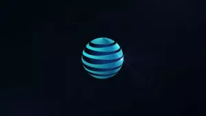 A Blue Egg Logo On A Dark Background Wallpaper