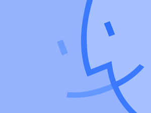 A Blue Face With A Smile On It Wallpaper