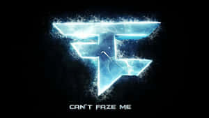 A Blue Logo With The Words Can't Freze Me Wallpaper