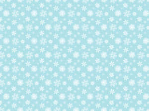 A Blue Snowflake Pattern With White Snowflakes Wallpaper