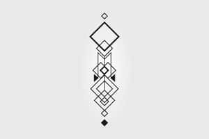 A Bold And Minimalist Hd Geometric Desktop Background Wallpaper