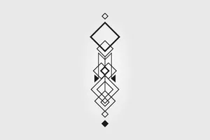 A Bold And Minimalist Hd Geometric Desktop Background Wallpaper