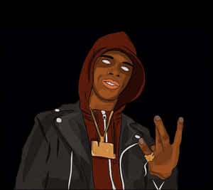 A Boogie Wit Da Hoodie Artwork Wallpaper