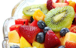 A Bowl Of Fruits Wallpaper