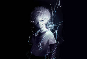A Boy With Lightning In His Face Wallpaper