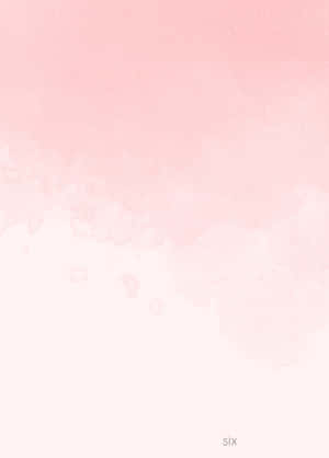 A Breathtaking Pink Watercolor Painting. Wallpaper