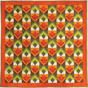 A Bright And Colorful Quilt Made With Patchwork Technique Wallpaper