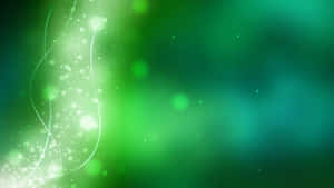 A Bright Green Led Light Wallpaper