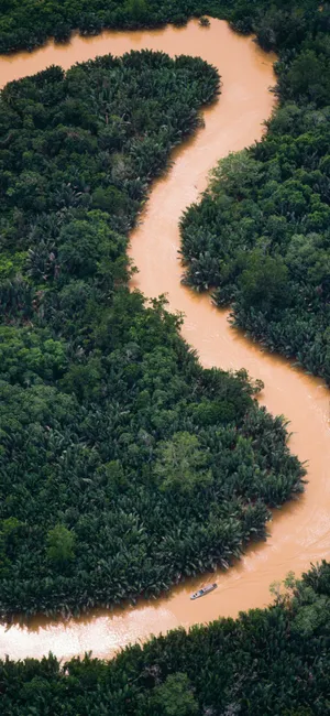 A Bright Terrace View With A Blue Chair Wallpaper