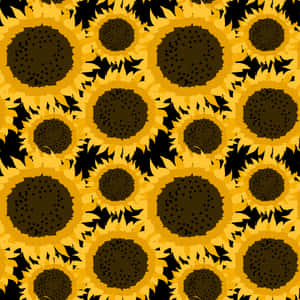 A Bright Yellow Sunflower Brings Summer Joy Wallpaper