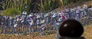 A Bug's Life Ant Colony Wallpaper