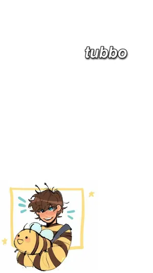 A Cartoon Of A Girl With A Bee On Her Head Wallpaper