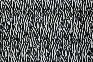 A Classic Black And White Animal Print Pattern Wallpaper