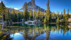 A Clear Lake In Idaho Wallpaper