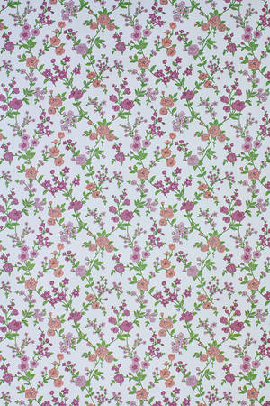 A Close-up Of Tiny Floral Patterns Wallpaper
