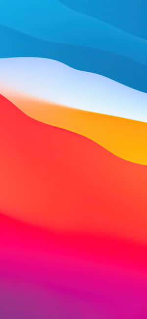 A Colorful Abstract Background With A Blue Sky Wallpaper