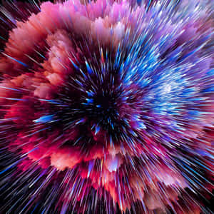 A Colorful Explosion Of Light Wallpaper