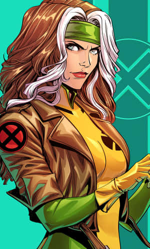 A Comic Book Character With Long Hair And Green Clothes Wallpaper