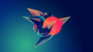A Cool 3d Image Of An Abstract Shape Wallpaper