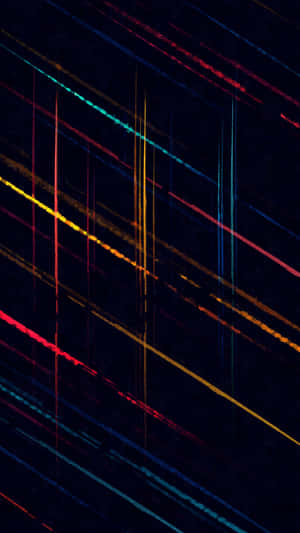 A Cool Abstract Art With Vibrant Colors And Intricate Patterns Wallpaper