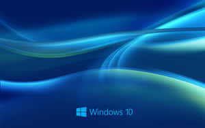 A Cool Blue Colorscape Featuring Microsoft Windows' Desktop Wallpaper. Wallpaper