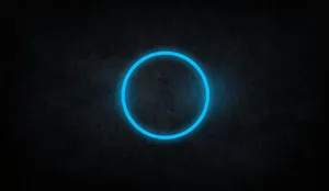 A Cool Dark Desktop Background Featuring A Vibrant Cityscape Wallpaper