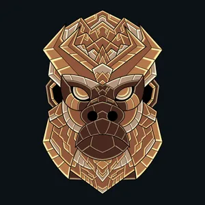 “a Cool Gorilla In Its Natural Habitat