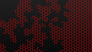 A Cool Red And Black Design Wallpaper