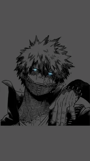 A Crazy Anime Boy Hitting A Piñata Wallpaper