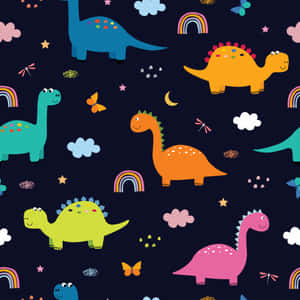 A Cute Cartoon Animal Taking A Stroll In The Park Wallpaper