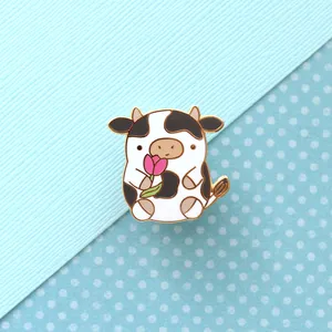 A Cute, Smiling Cow Ready To Become Your New Favorite Friend Wallpaper