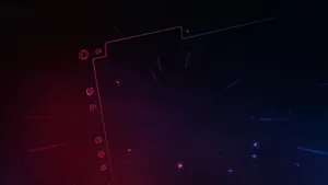 A Dark Background With A Red And Blue Light Wallpaper