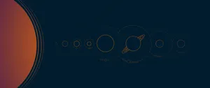 A Diagram Of The Solar System With The Planets And Moons Wallpaper